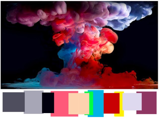 New Horizons Colour Palette